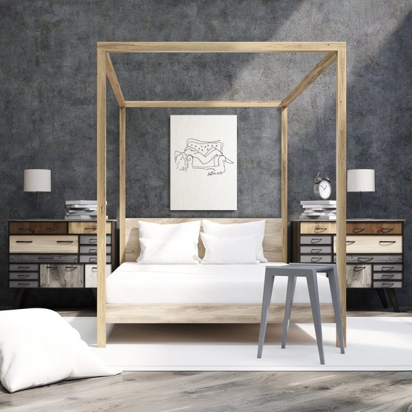 Dekoracja wnętrz do sypialni