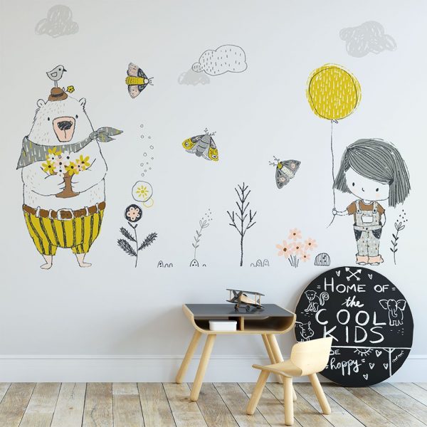 Tapeta na ścianę do pokoju dziecięcego