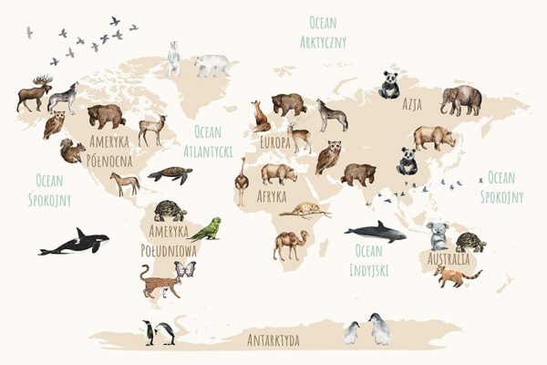 Tapeta na ścianę do ozdoby pokoju dziecka