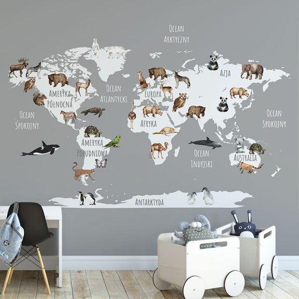 Tapeta na ścianę do dekoracji pokoju dziecięcego