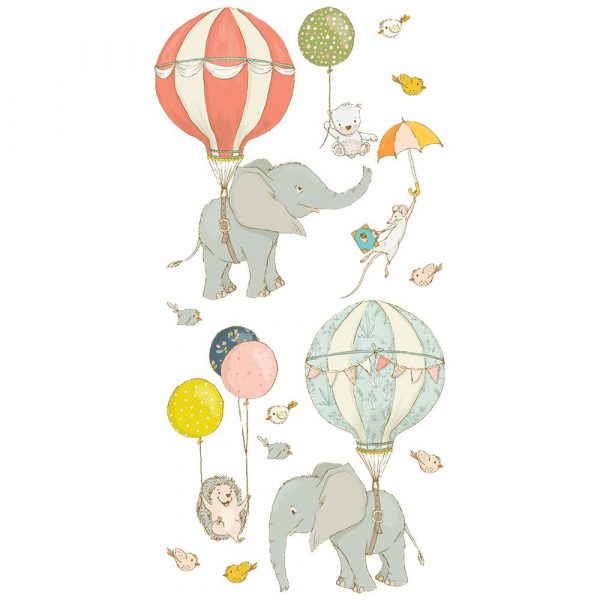 Naklejka kolorowa do pokoju dziecięcego