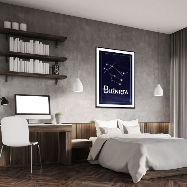 Plakat do dekoracji sypialni