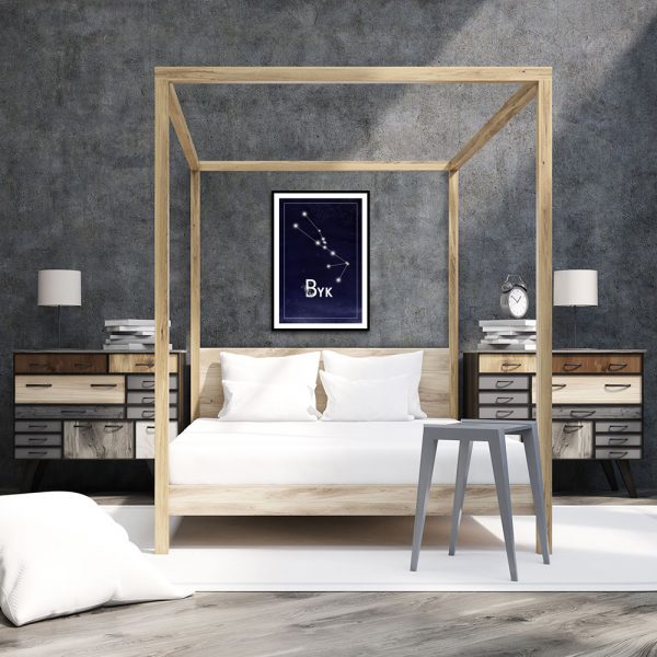 Plakat na ścianę do sypialni