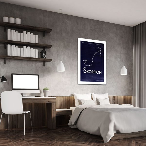 Dekoracja na ścianę do sypialni