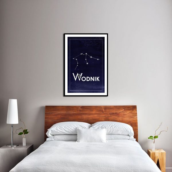 Plakat do dekoracji sypialni