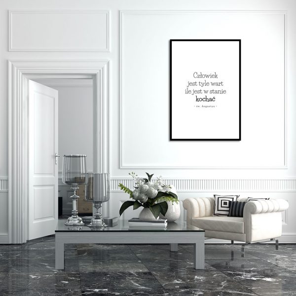 Plakat do salonu