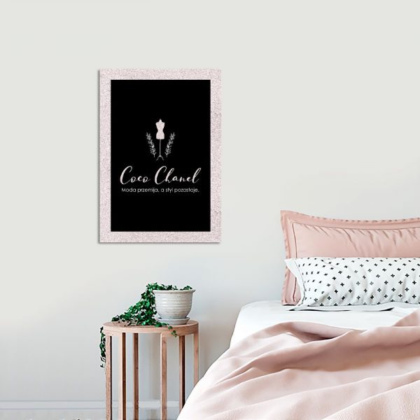 Plakat do dekoracji sypialni