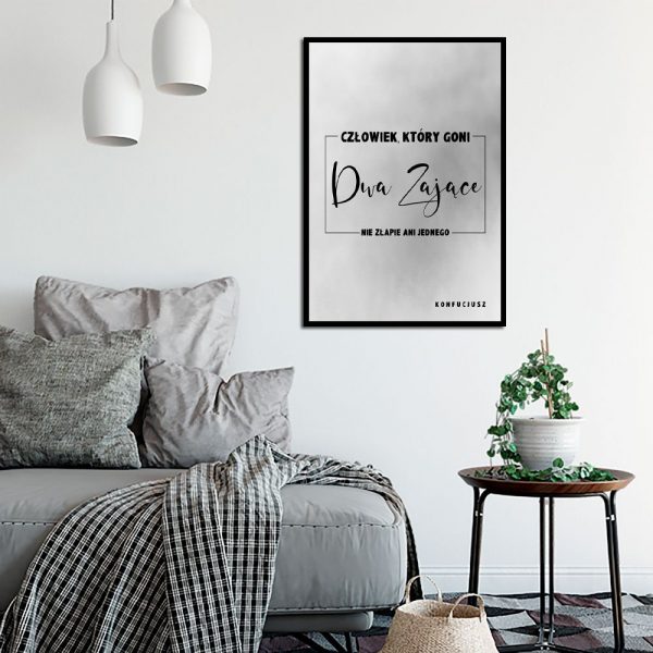 Plakat do ozdoby salonu