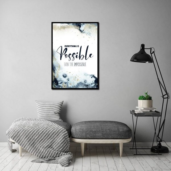 Plakat do ozdoby biura