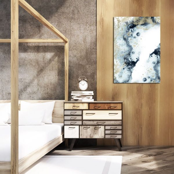 Plakat abstrakcyjny do dekoracji sypialni