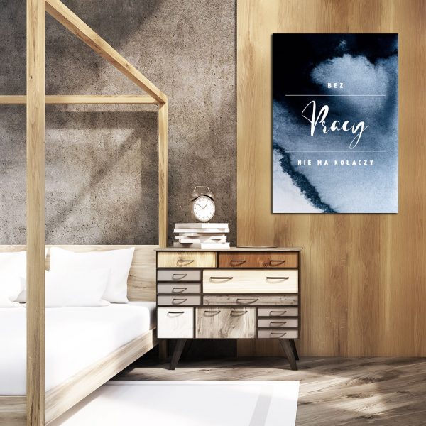 Abstrakcyjny plakat do sypialni