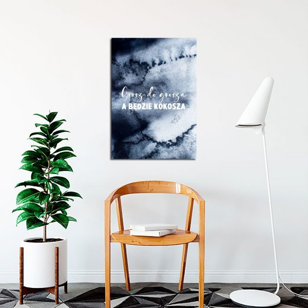 Plakat do dekoracji salonu