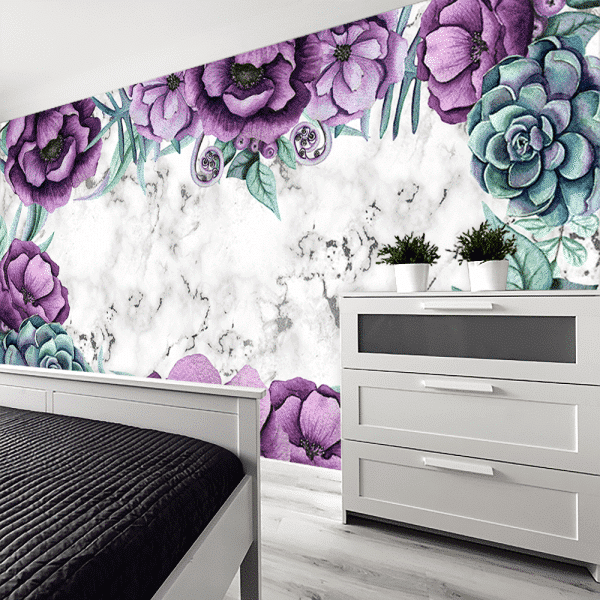 foto-tapeta do sypialni