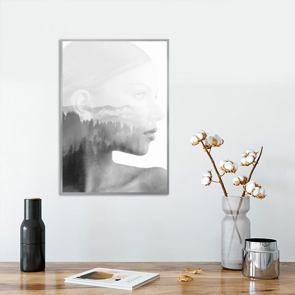 motyw lasu i kobiety