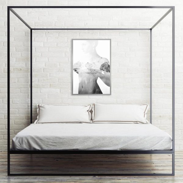 las i kobieta jako plakat