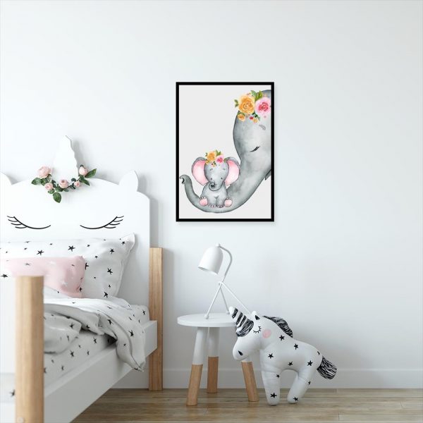 dwa słonie jako motyw