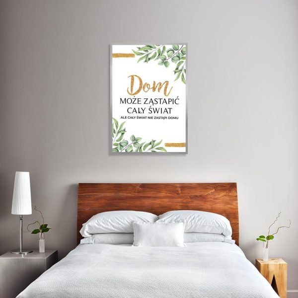 plakat w sypialni