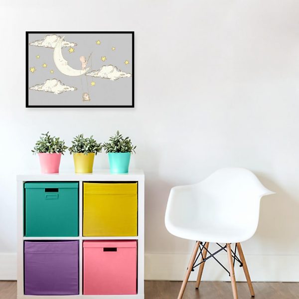 księżyc na plakacie