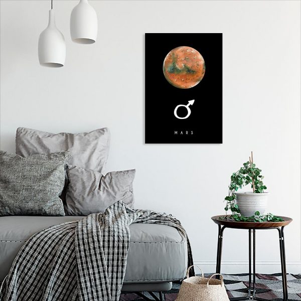 motyw planety mars