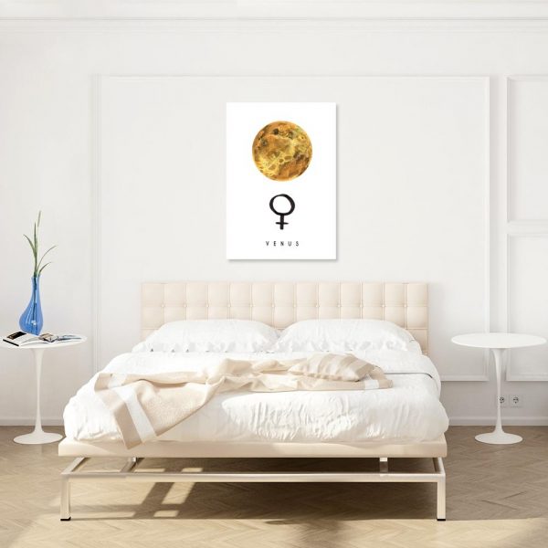 dekoracja z planetą wenus