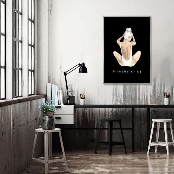 dekoracja z baleriną