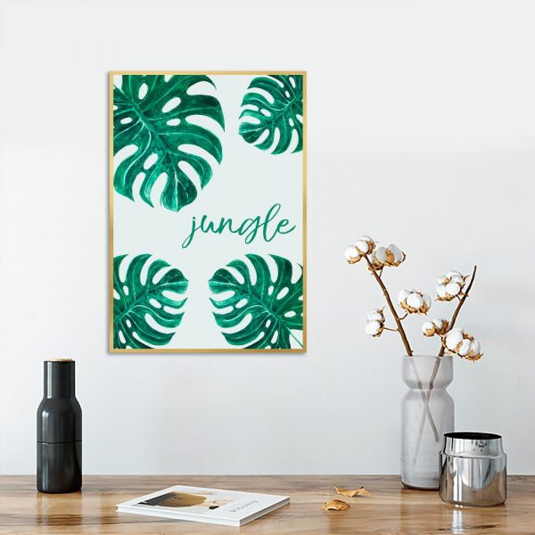 plakat z dżunglą