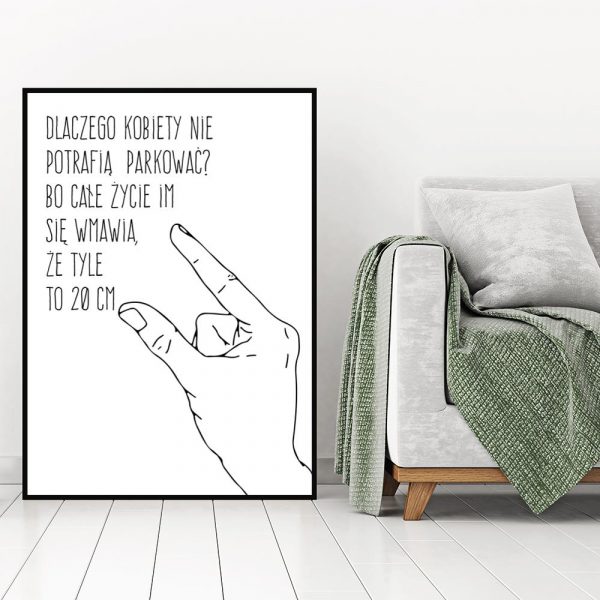 Plakat na ścianę do salonu