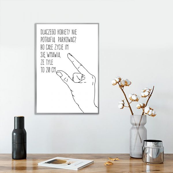 Plakat do ozdoby salonu