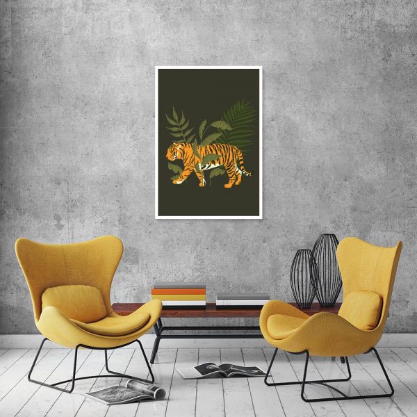 Plakat na ścianę do salonu