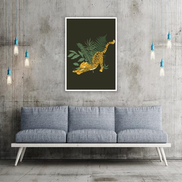 Plakat tropikalny do salonu