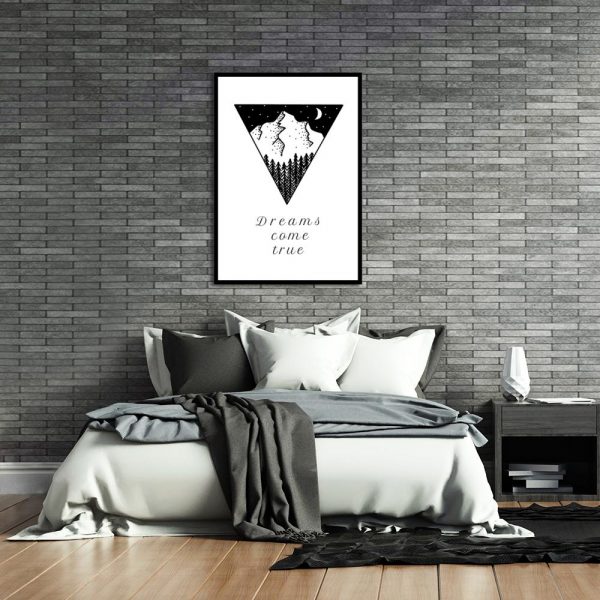 Plakat na ścianę do sypialni