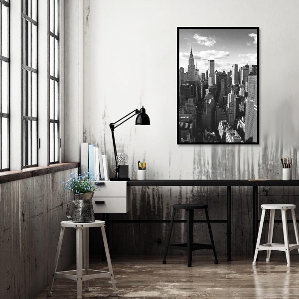 Plakat z motywem Nowego Jorku do biura