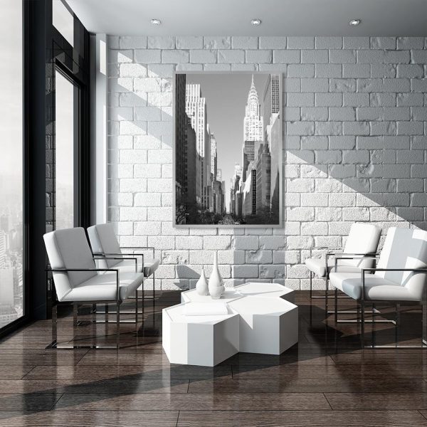 Plakat z motywem miasta do salonu