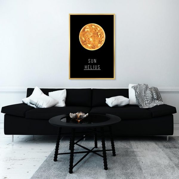 Plakat z motywem kosmosu do salonu