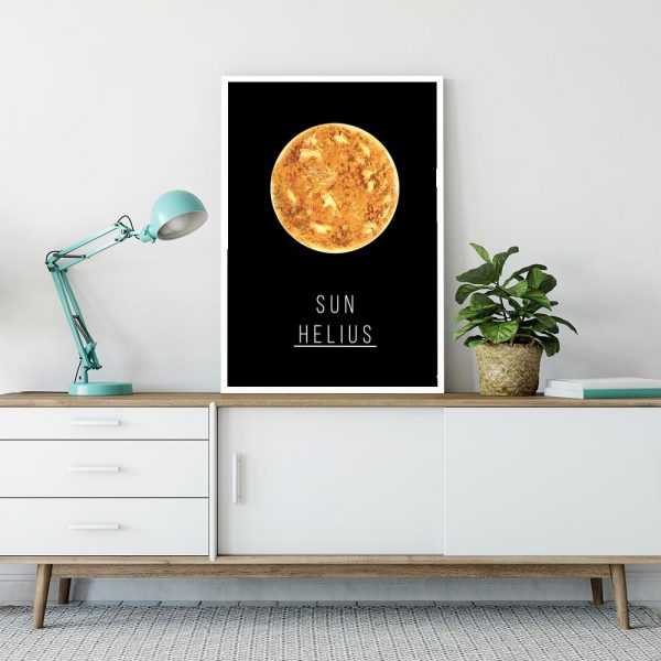 Plakat do dekoracji salonu