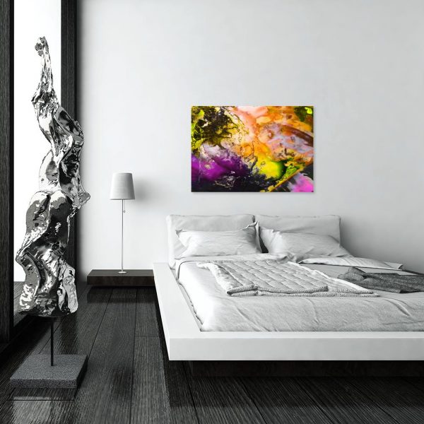 Obraz z kolorowym wzorem