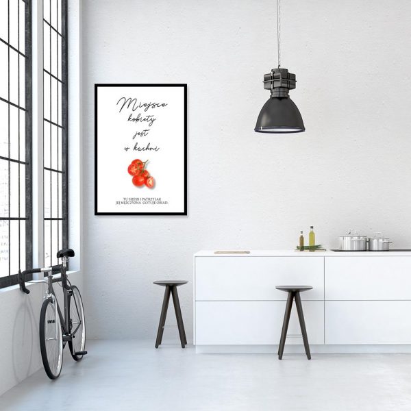 Plakat do dekoracji kuchni