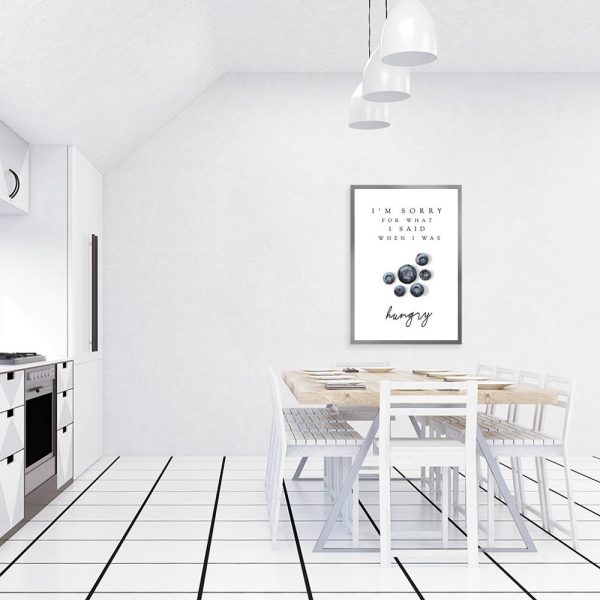 Plakat na ścianę do kuchni
