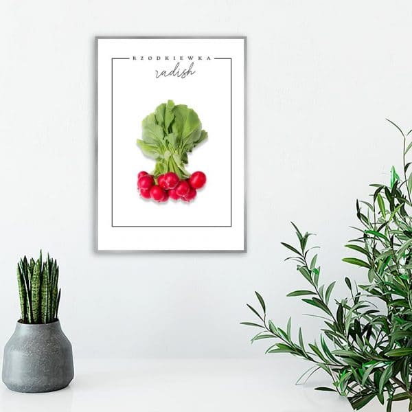 Plakat z warzywem do kuchni
