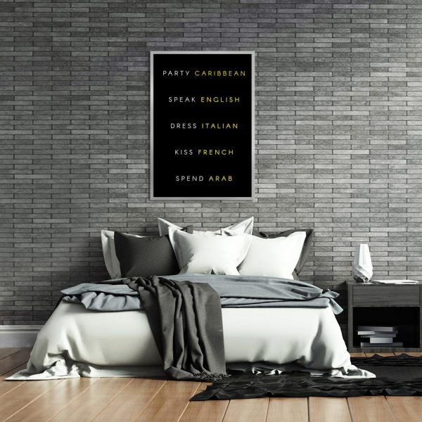 Plakat na ścianę do sypialni