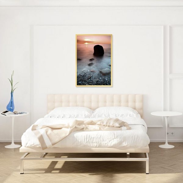 Plakat pionowy z krajobrazem