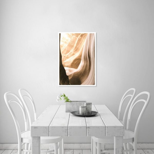 Plakat z motywem Antelope Canyon