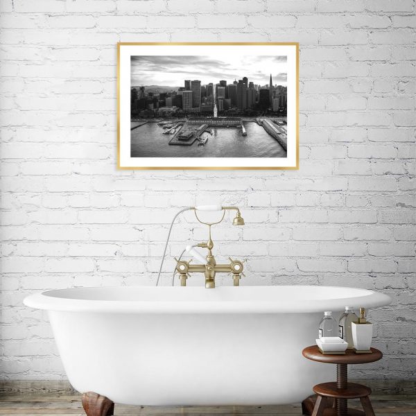 Plakat panorama San Francisco