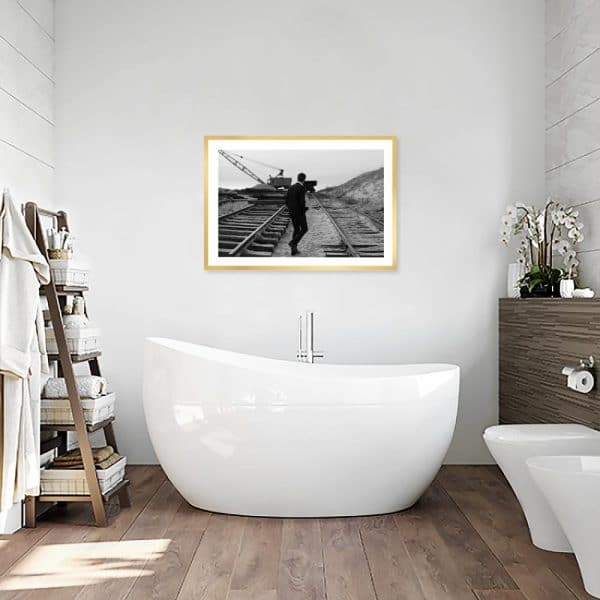 Plakat tory kolejowe