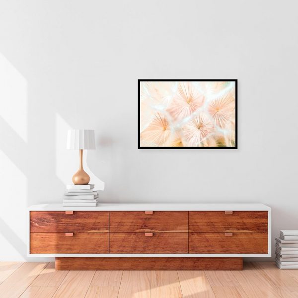 Plakat abstrakcyjne dmuchawce