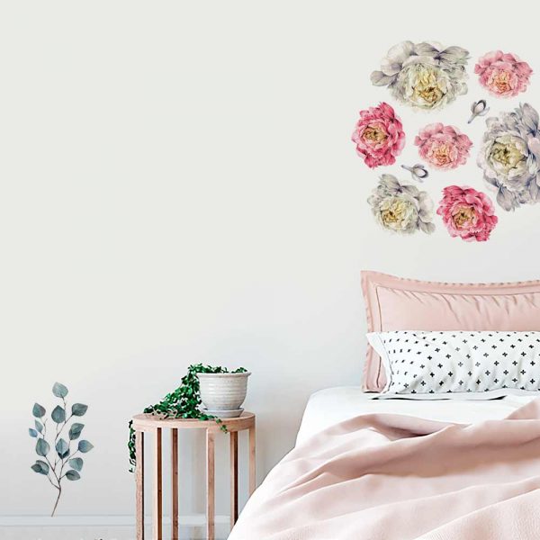 Naklejka ścienna motyw kwiatów