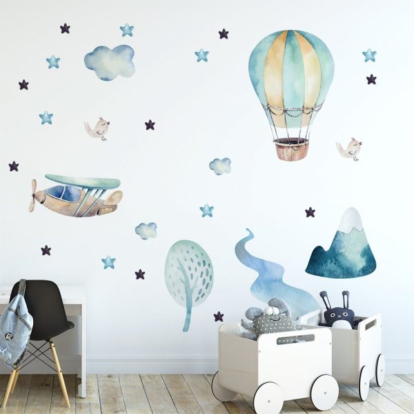 Naklejka ścienna samoloty