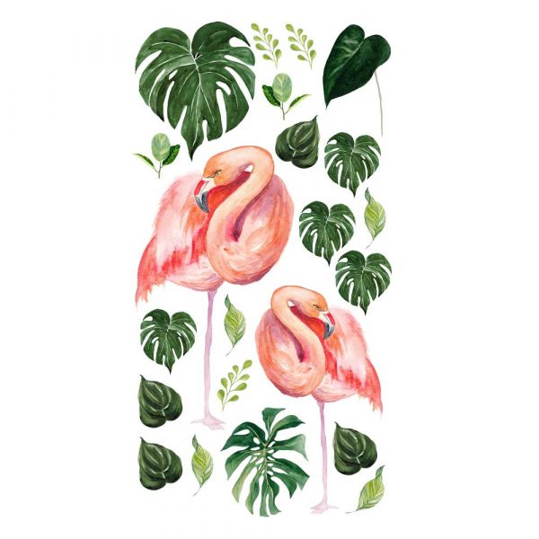 Naklejka ścienna motyw tropikalny