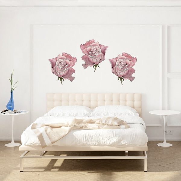 Naklejka ścienna róże