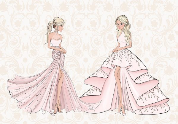 Tapeta z motywem lalek